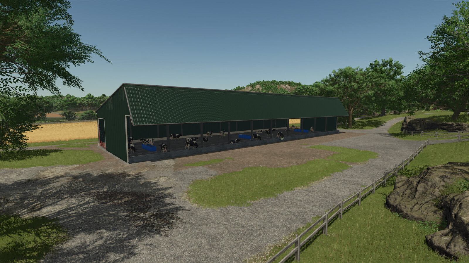 Monoslope Beef Barn