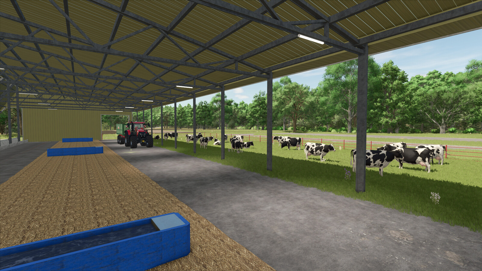 Monoslope Beef Barn