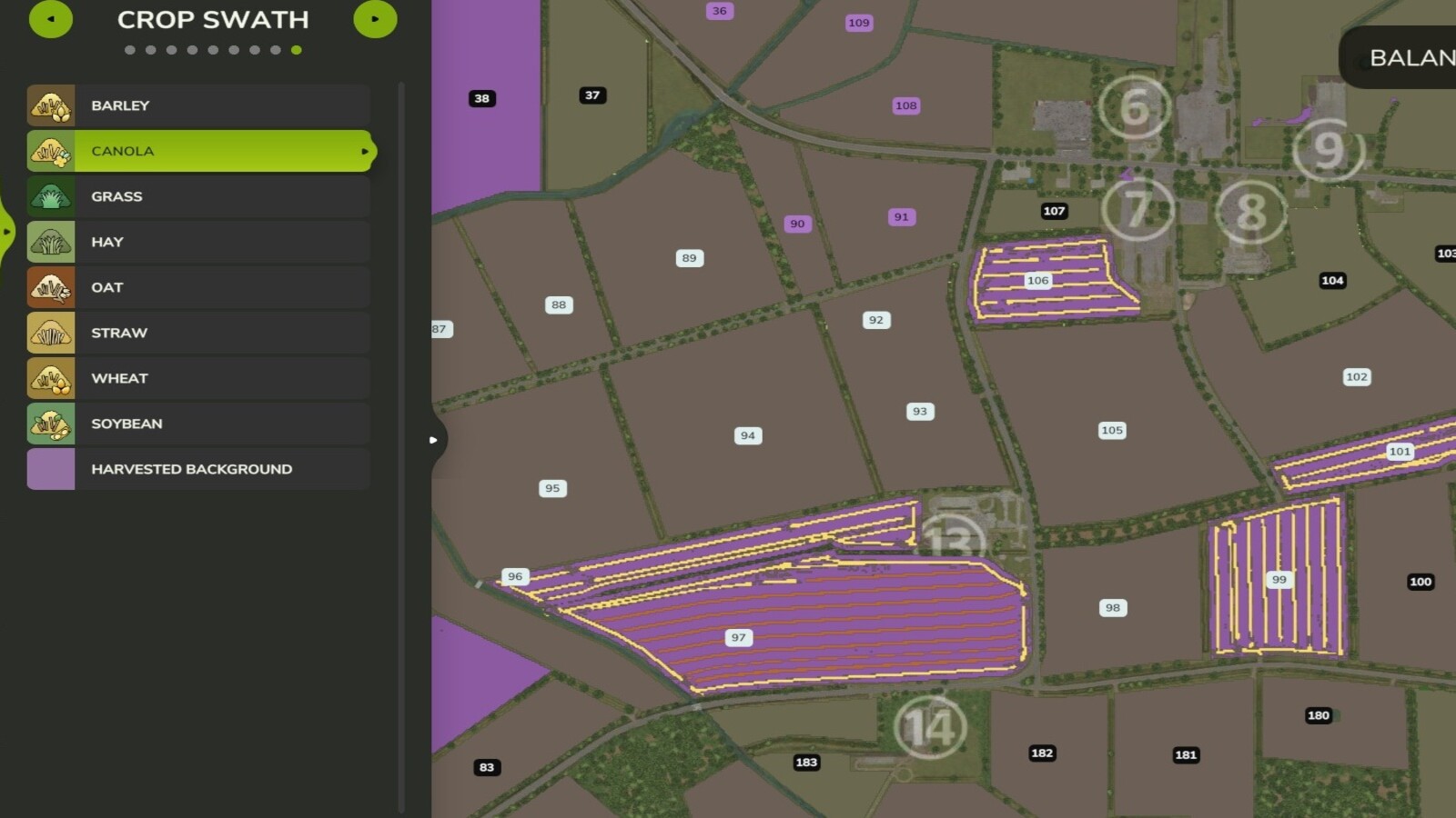 Show Swath