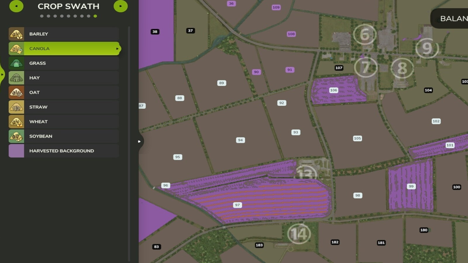 Show Swath