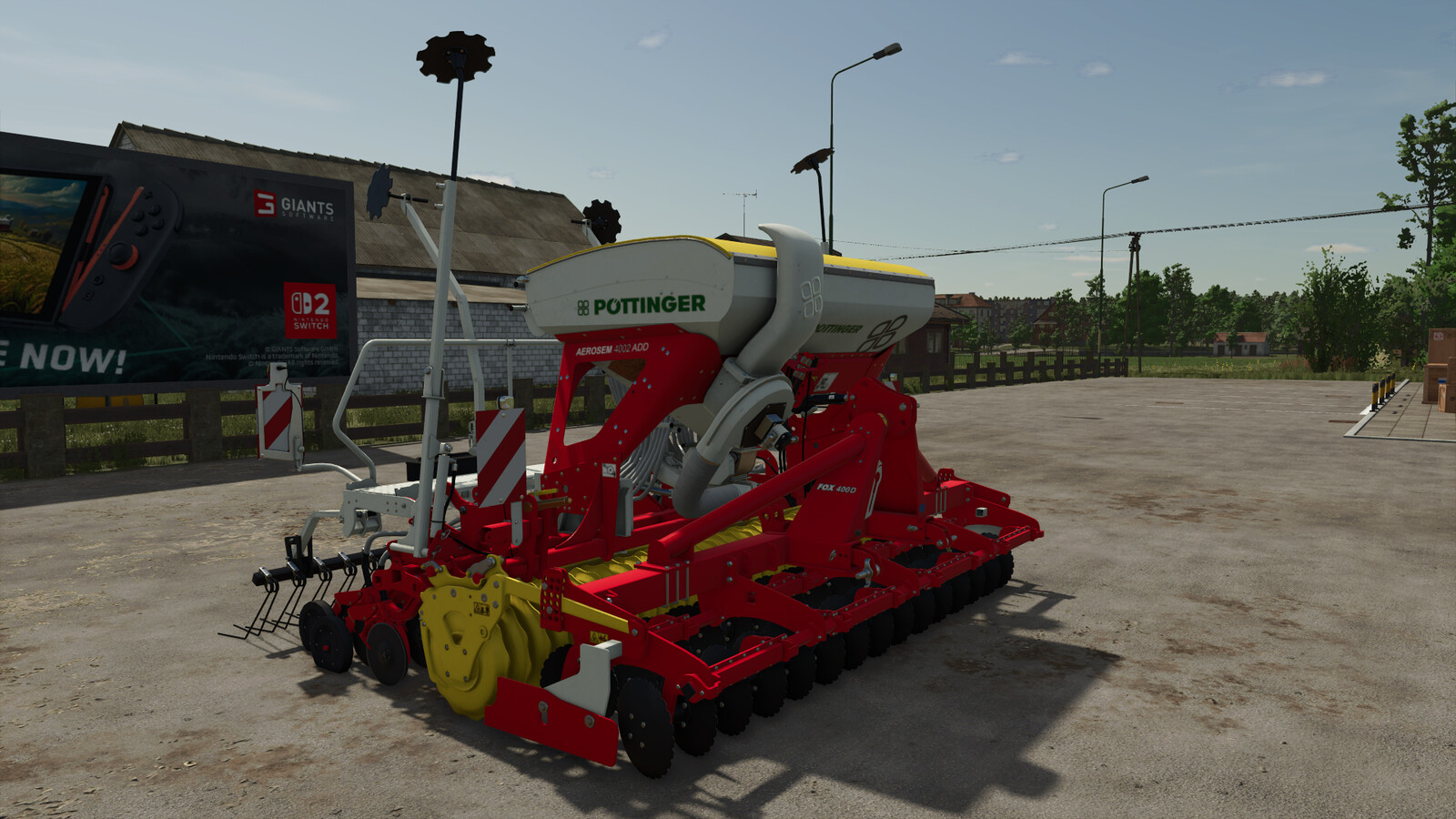 Pöttinger FOX 400 D + AEROSEM 4002