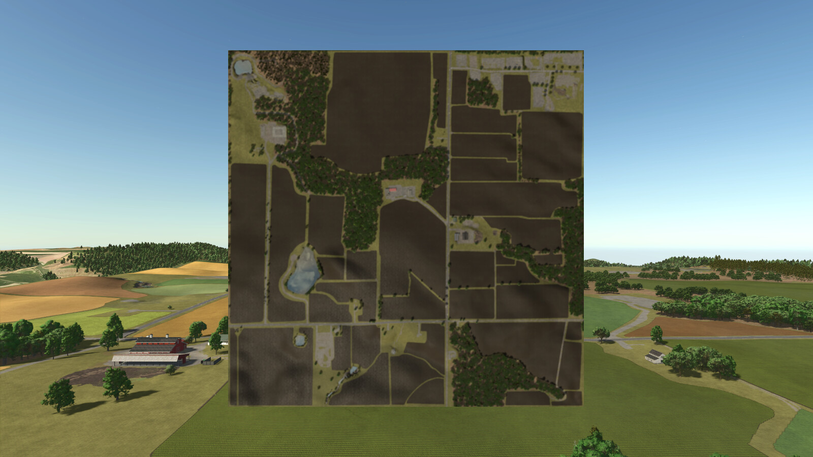 The Rolling Farmlands Of Michigan