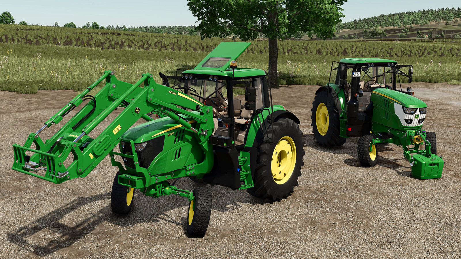 John Deere 6135/6155M 2WD