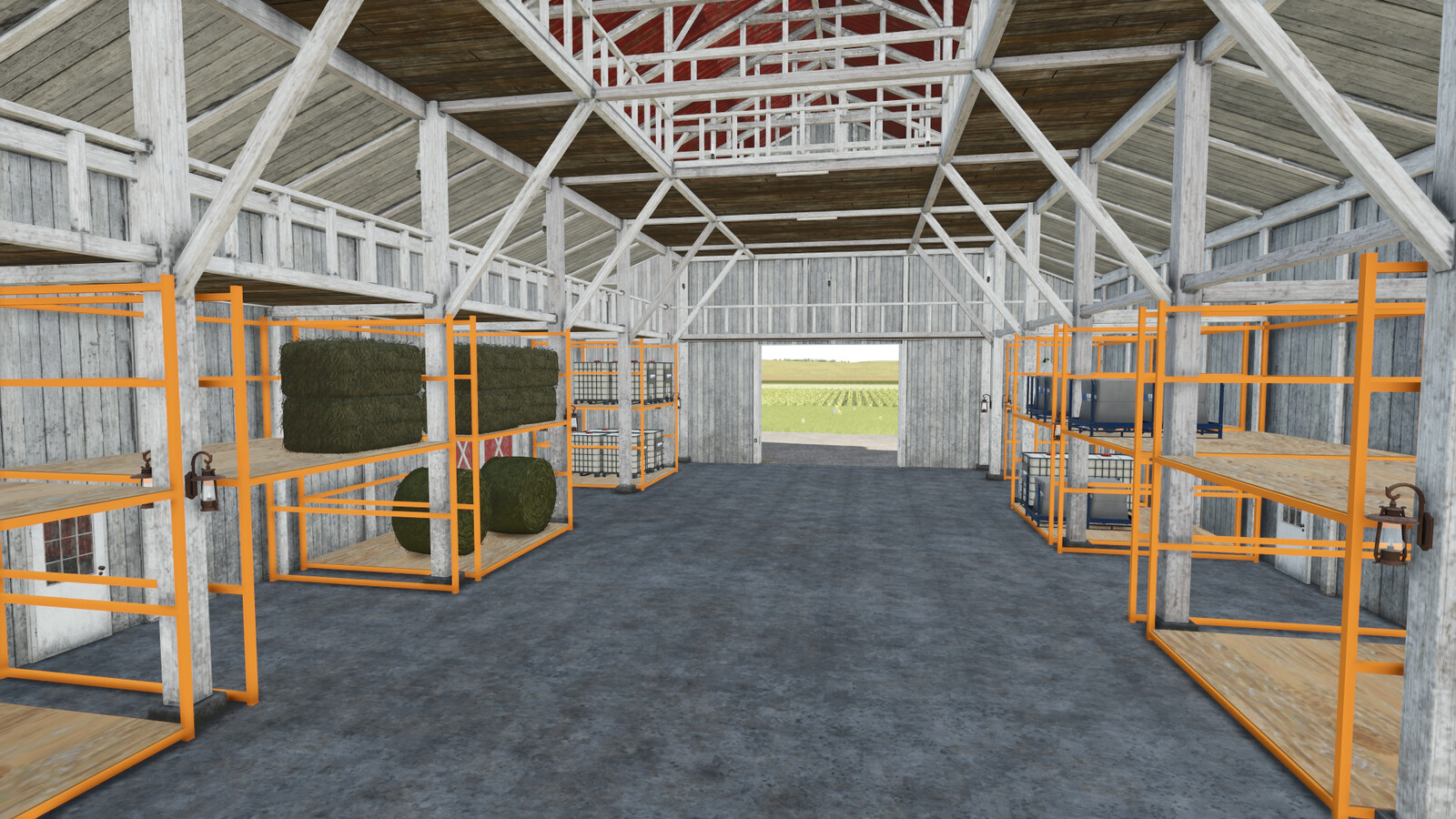 Farm Barn And Workshop