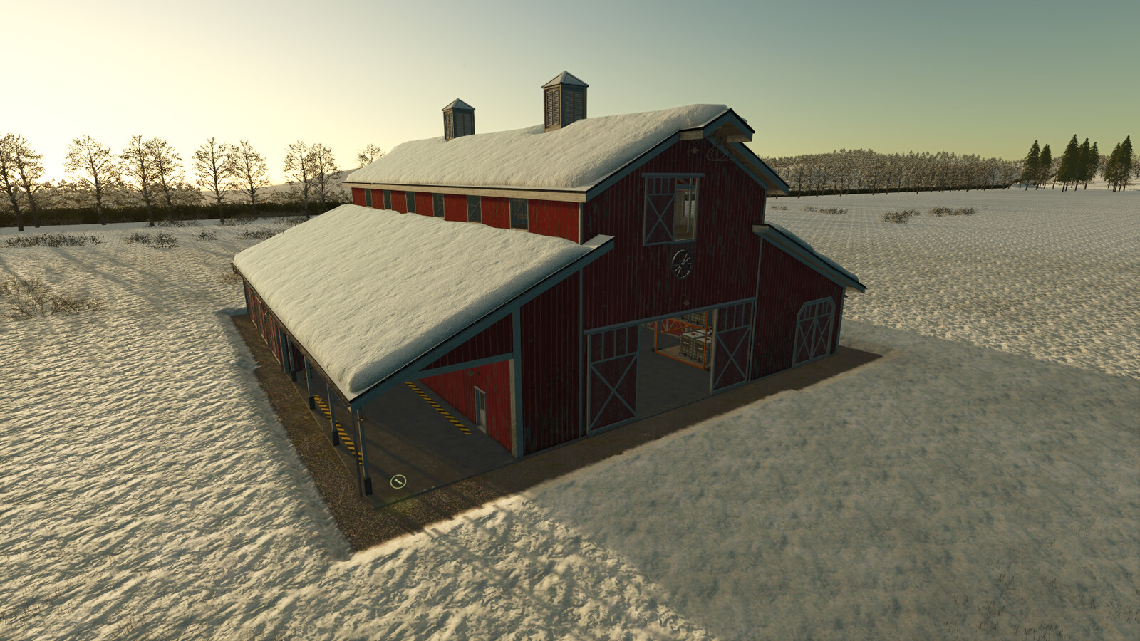 Farm Barn And Workshop
