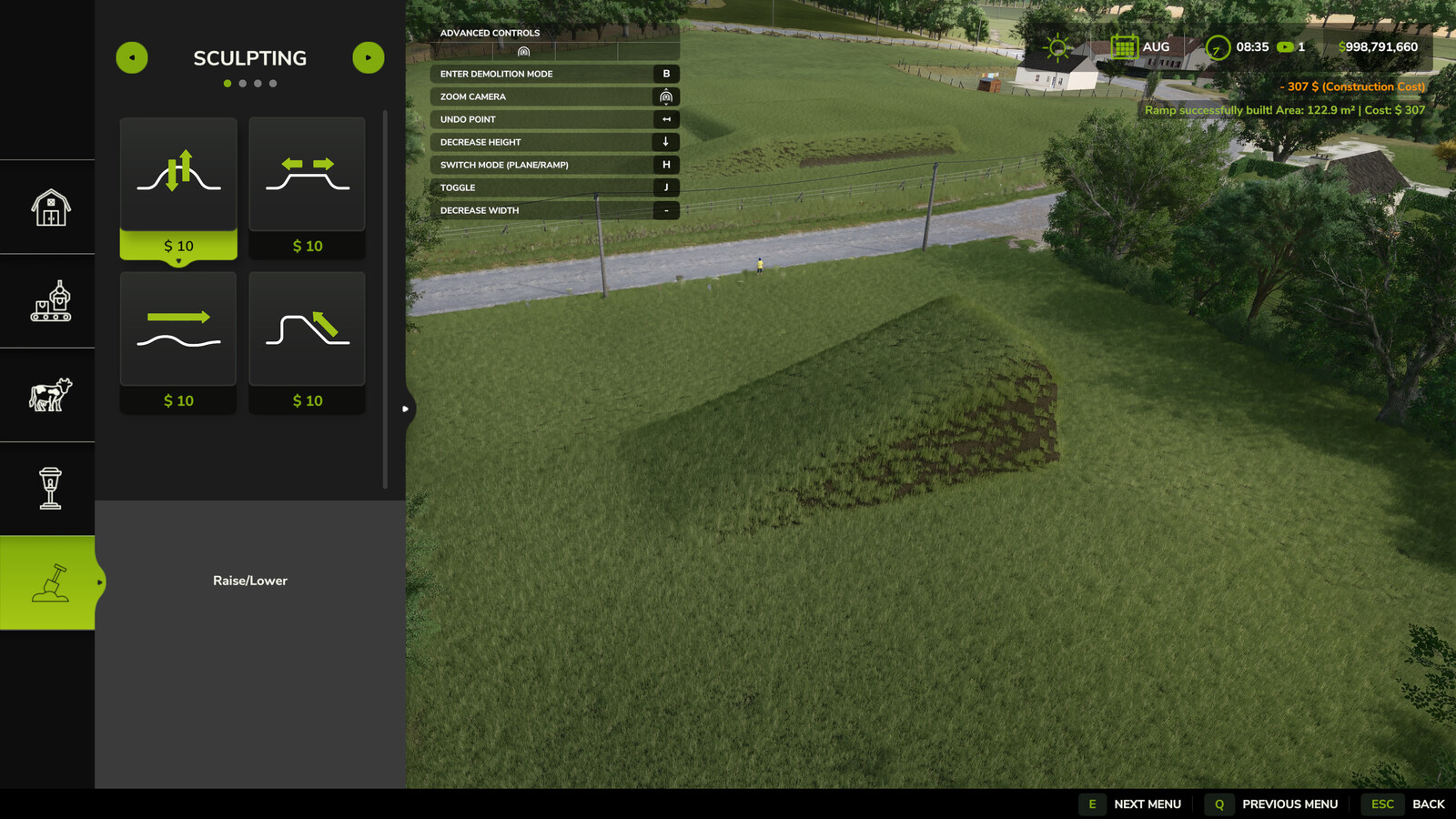 Auto Leveler - Landscaping Terraformer & Slopes