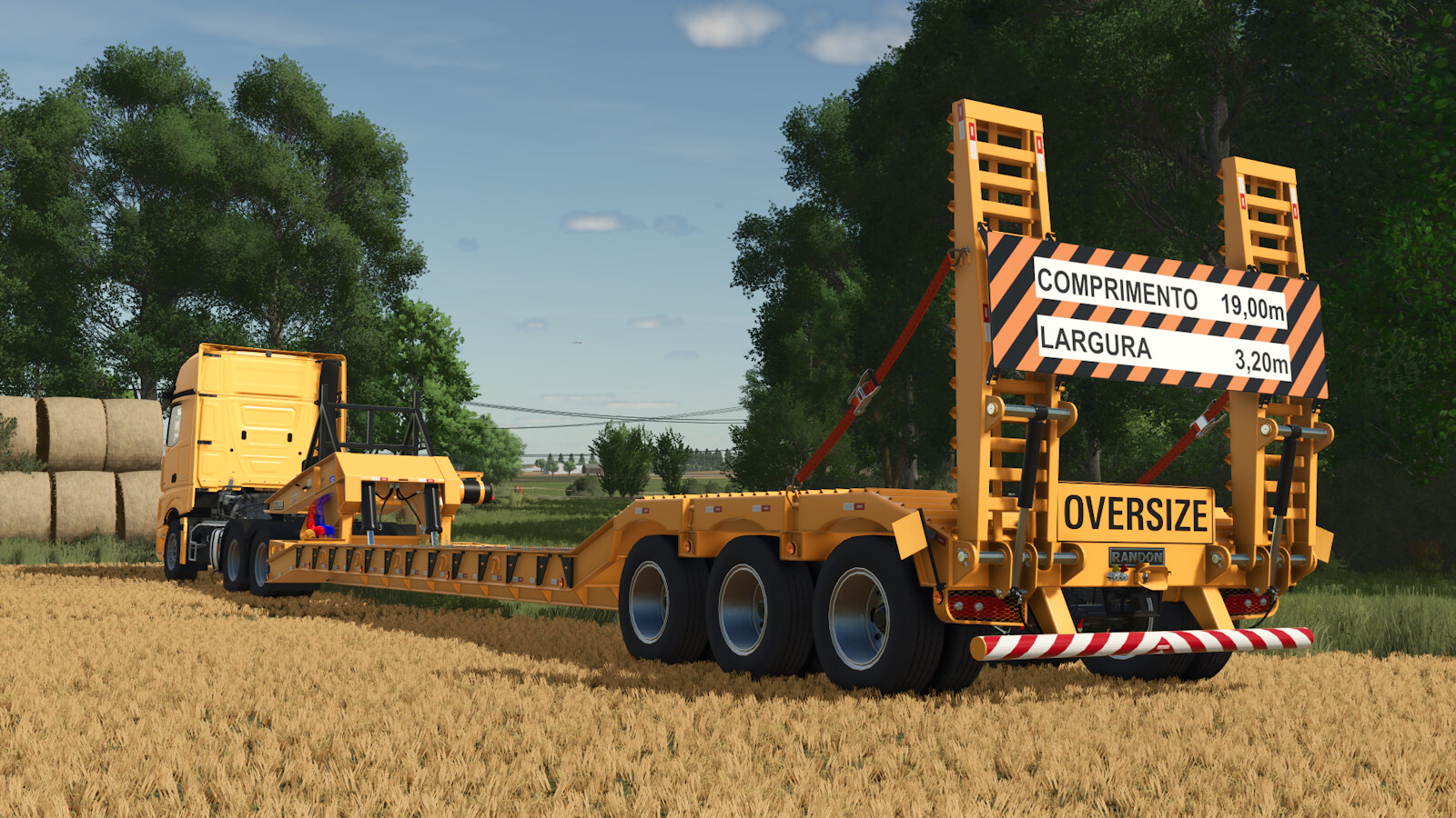 Randon Low Loader Movable Neck
