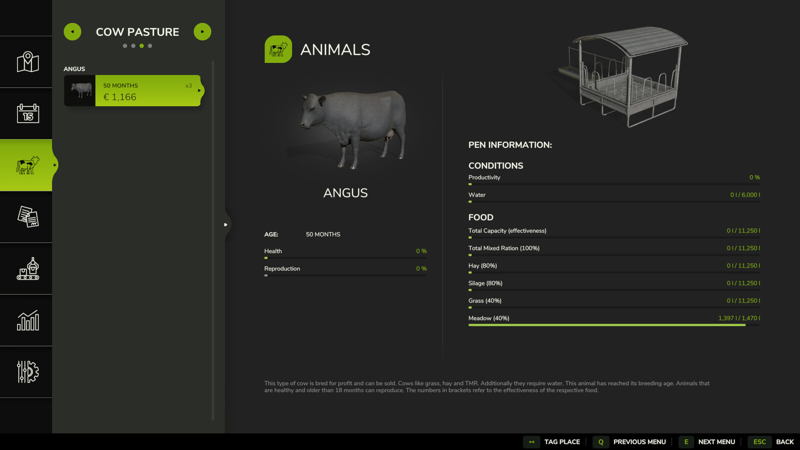 Animal Storage Overview