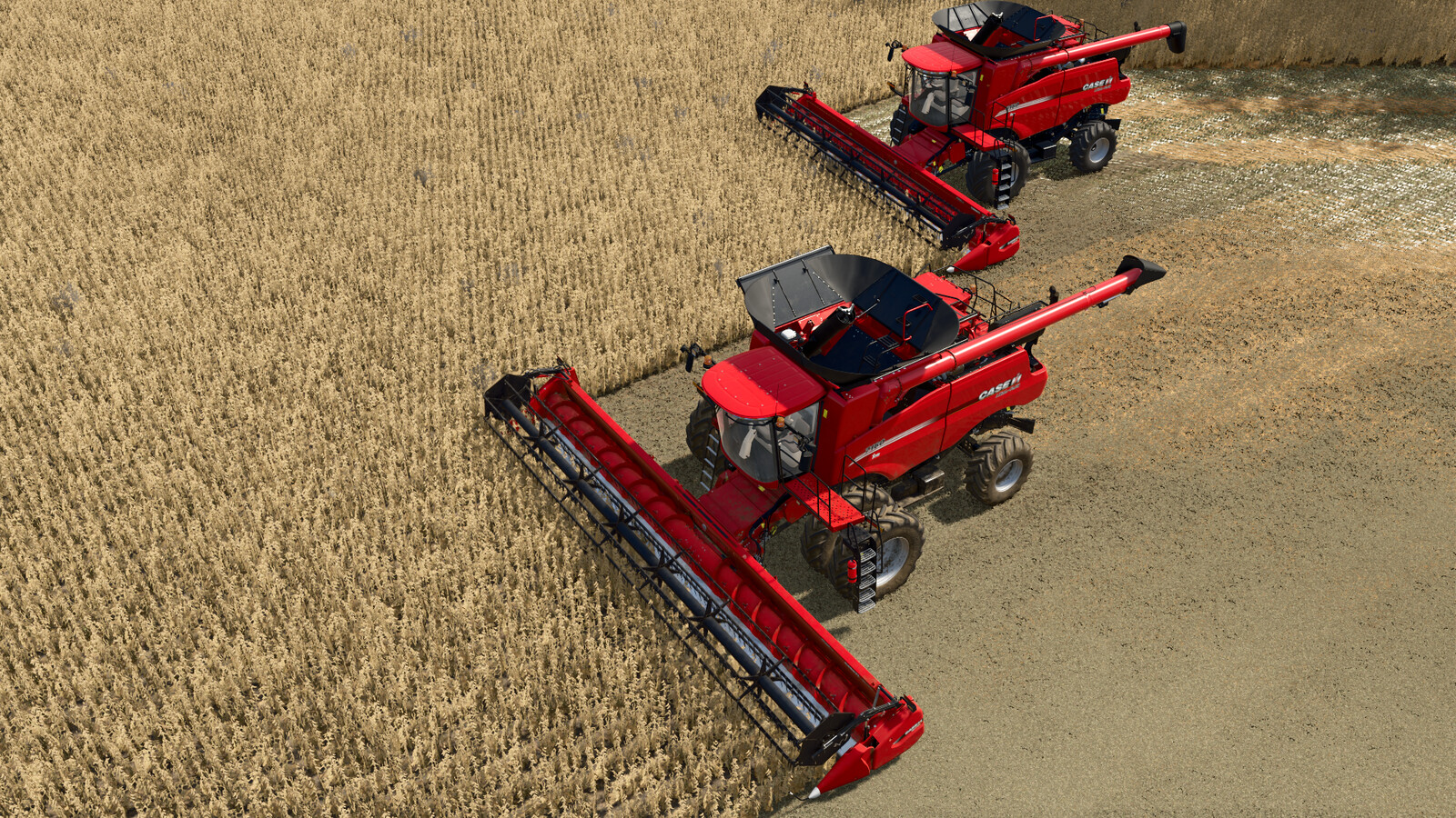 Case IH 3020 Terraflex Headers