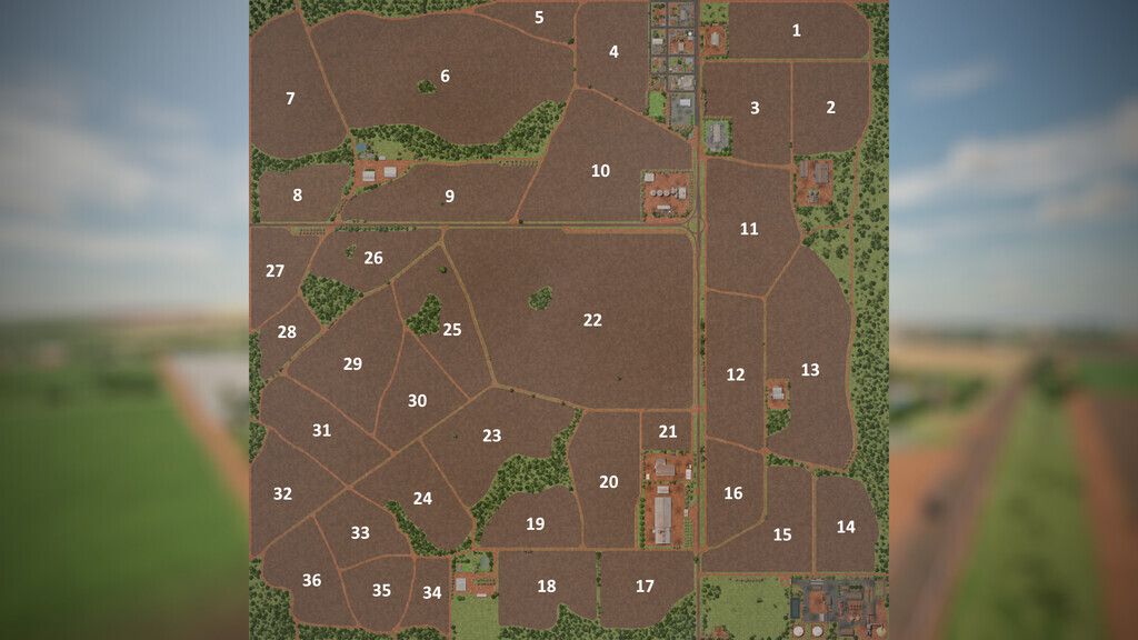 Estancia São Carlos Map