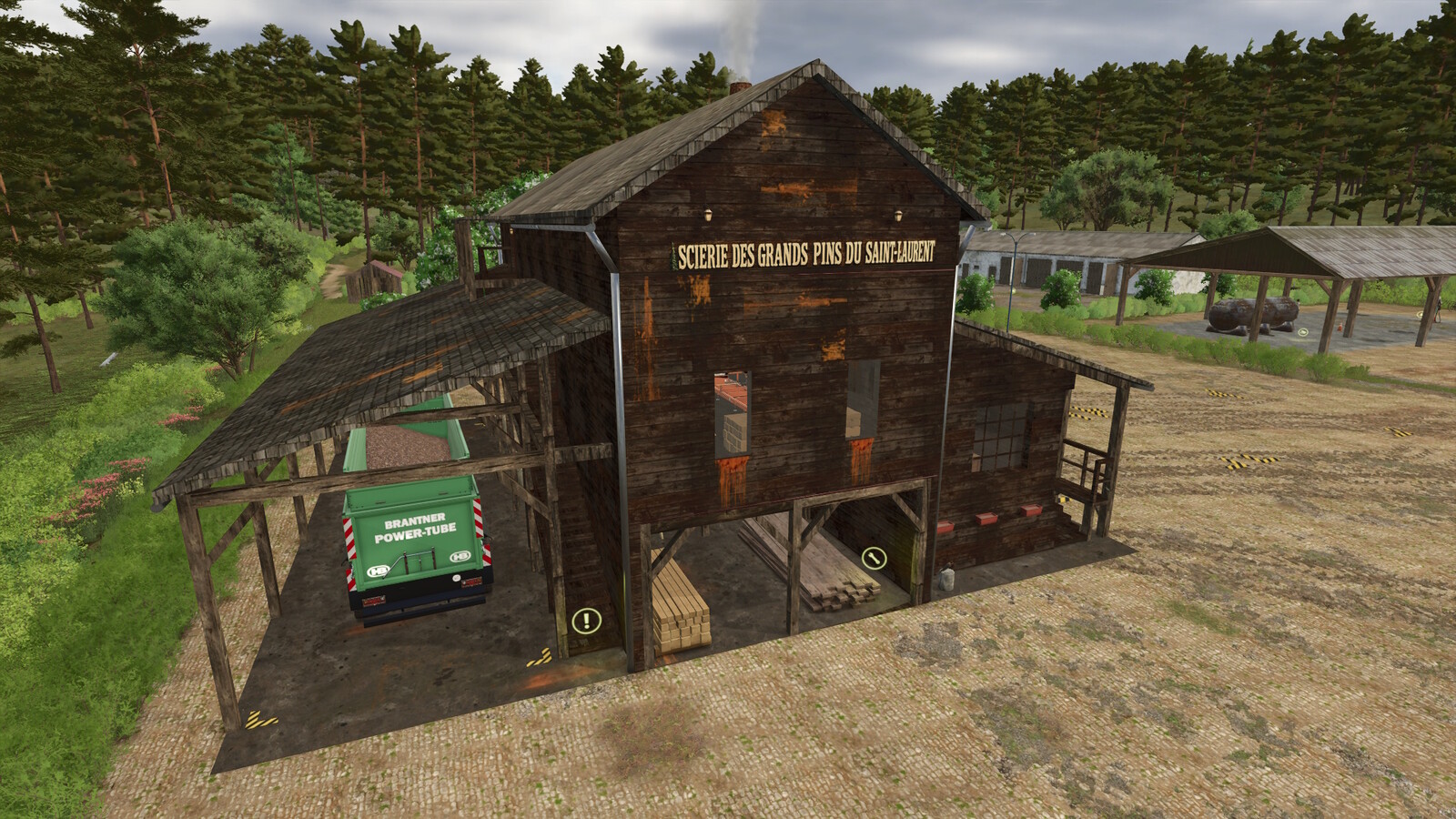 Old Canadian Saw Mill