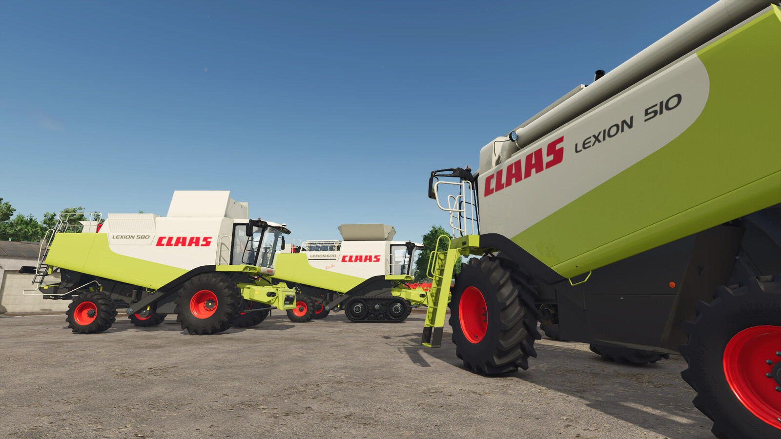 CLAAS Lexion 500 Series