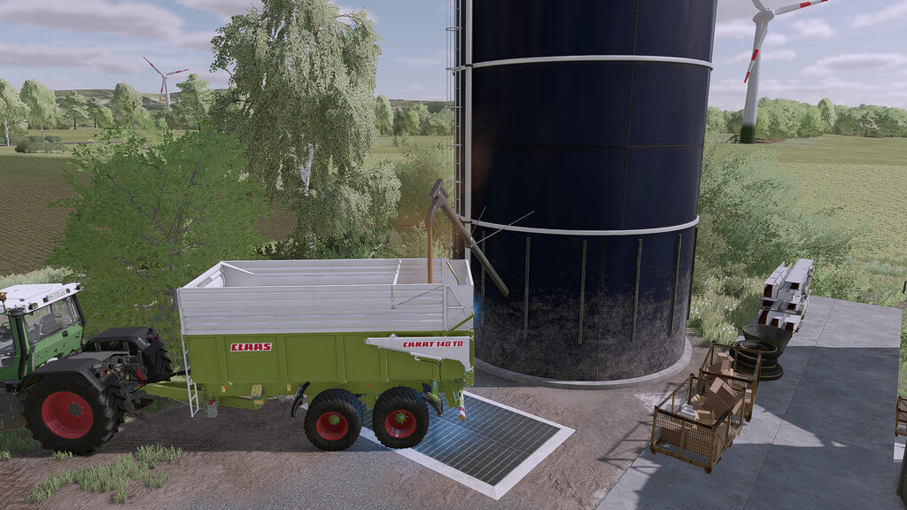Pig Food Silo
