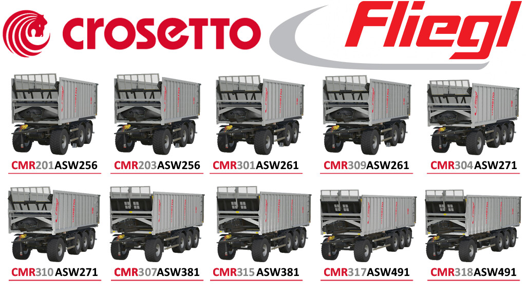 Crosetto CMR + Fliegl ASW Pack