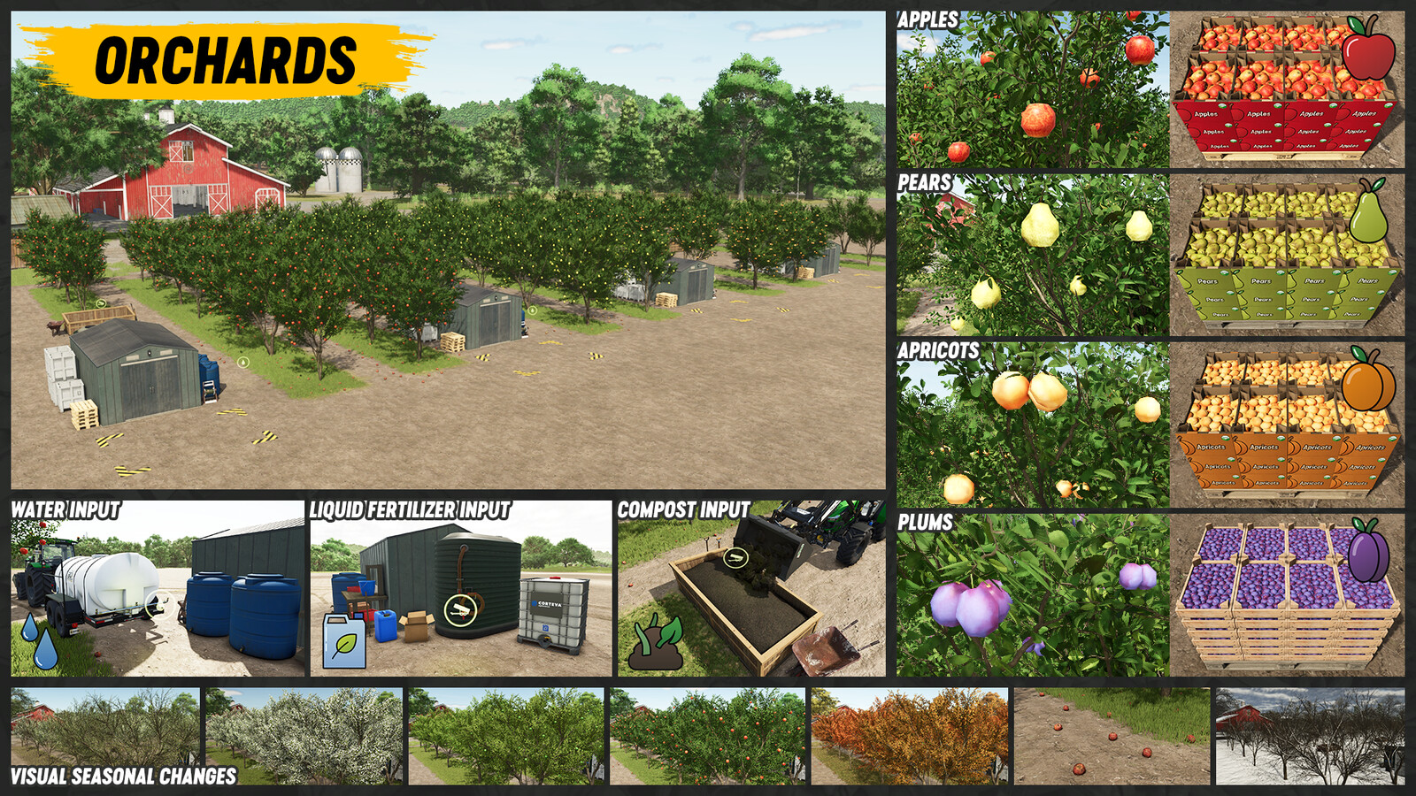 Orchards And Greenhouses