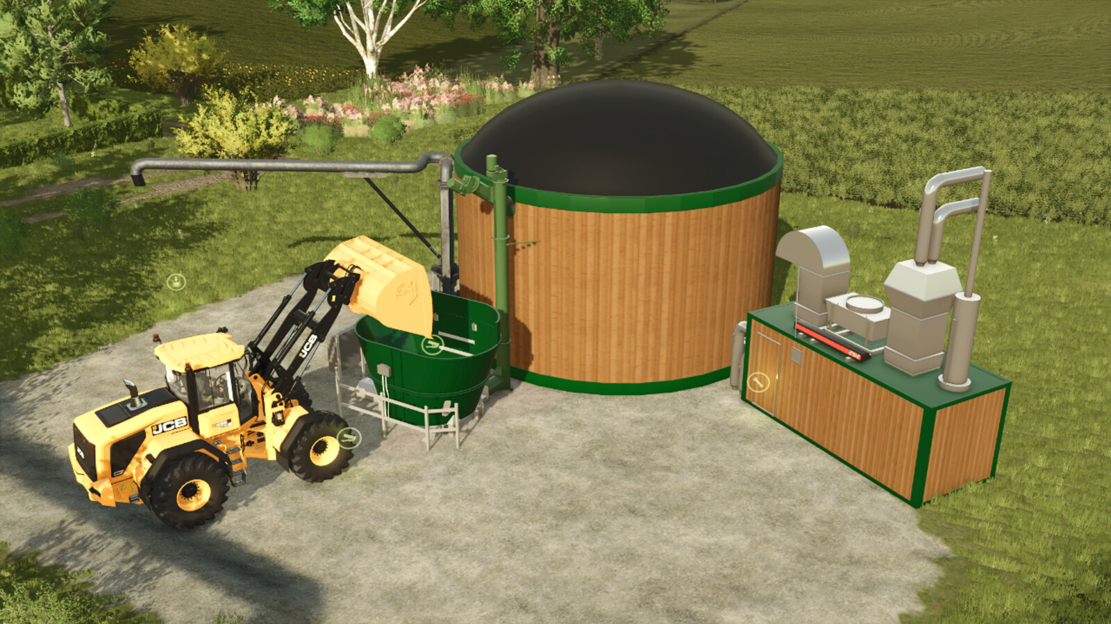 Wood-Biogas