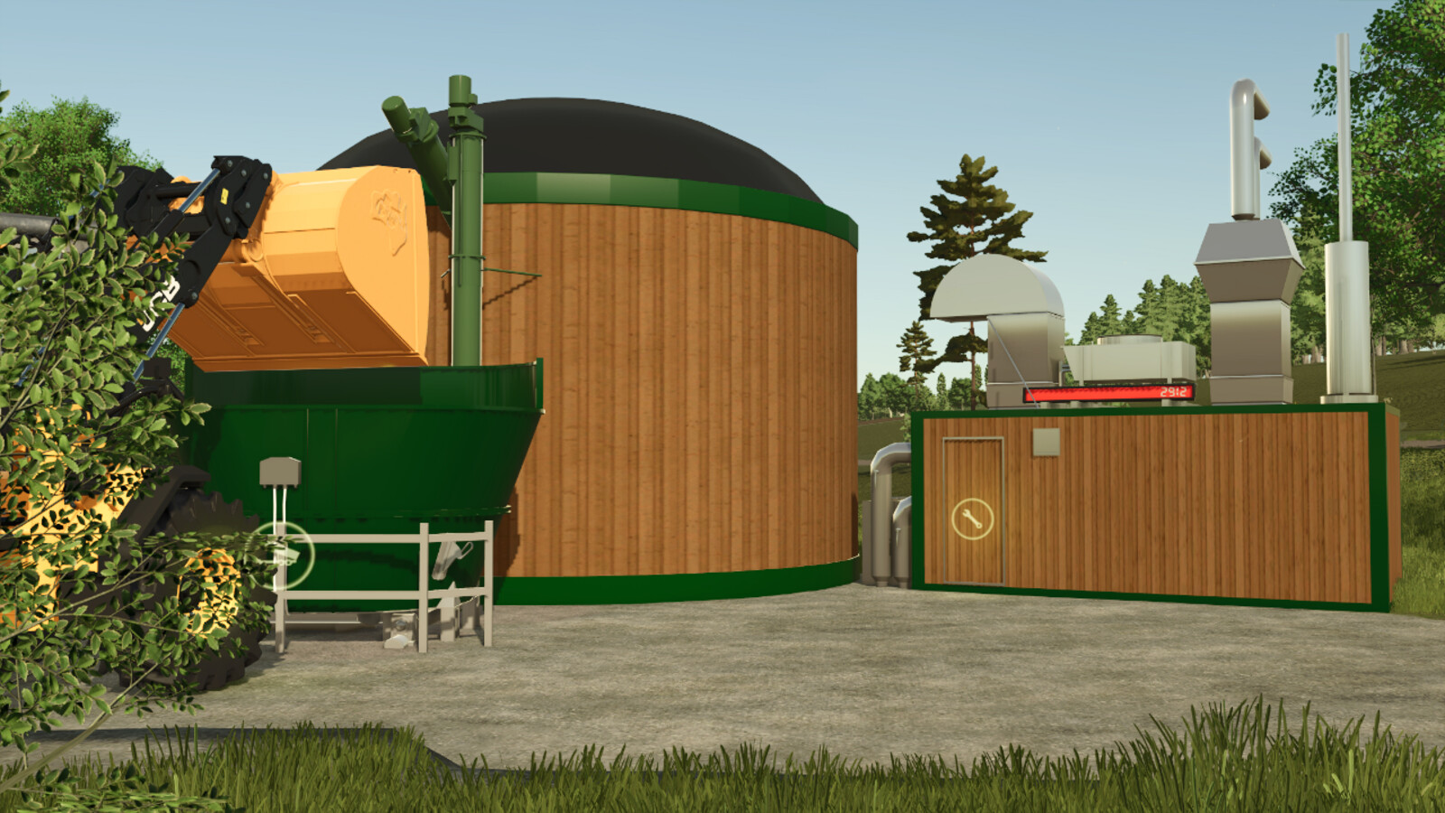Wood-Biogas