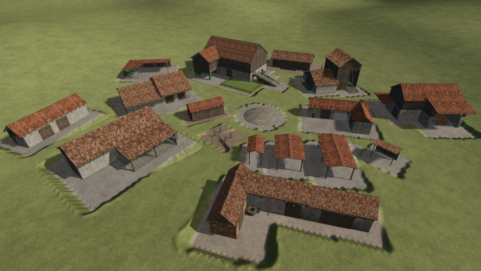 Bavarian Farm Buildings
