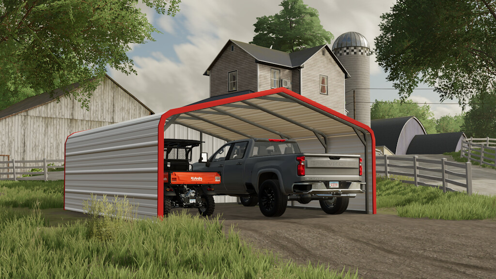 Enclosed Carport