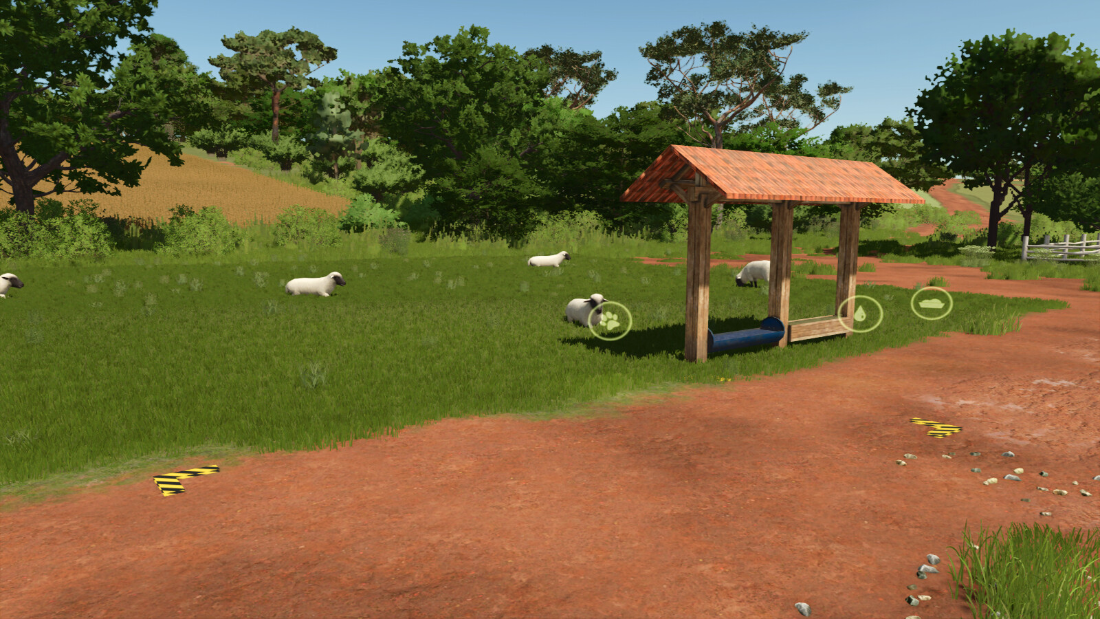 Small Pasture For Cows, Horses, And Sheep