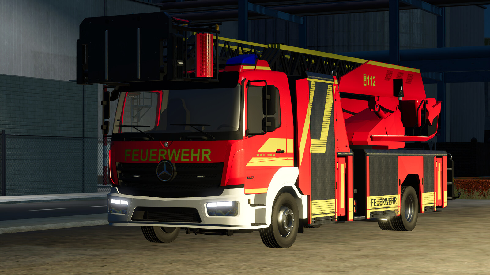 Mercedes Benz Turntable Ladder 23/12