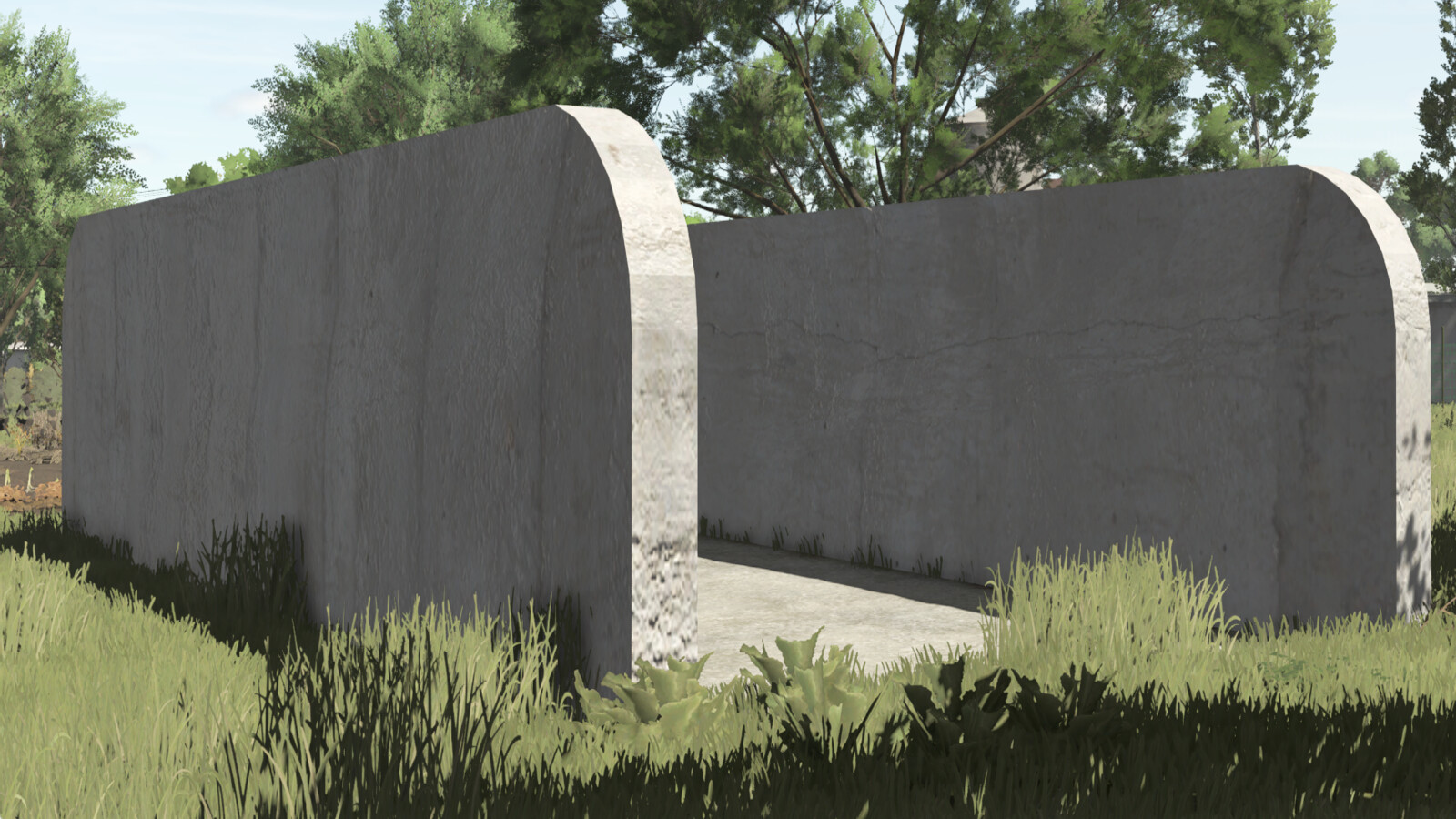 Old Concrete Bunker Pack