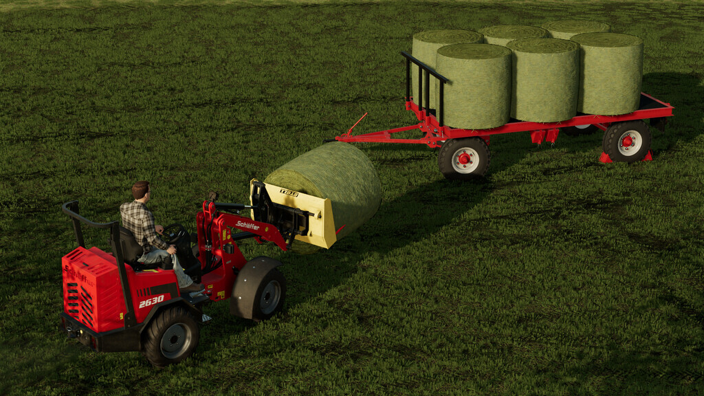Selfmade Bale Trailer