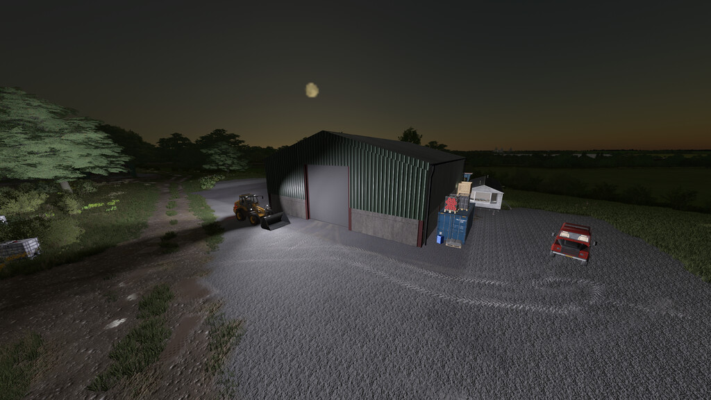 UK Style Grain Shed