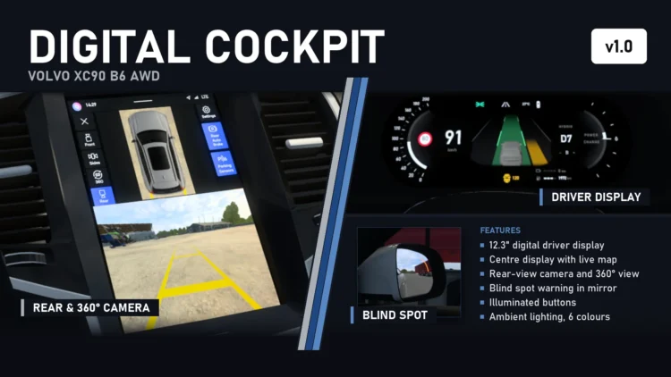 Volvo XC90 B6 AWD 1.61x v1.0.1 (Hotfix)