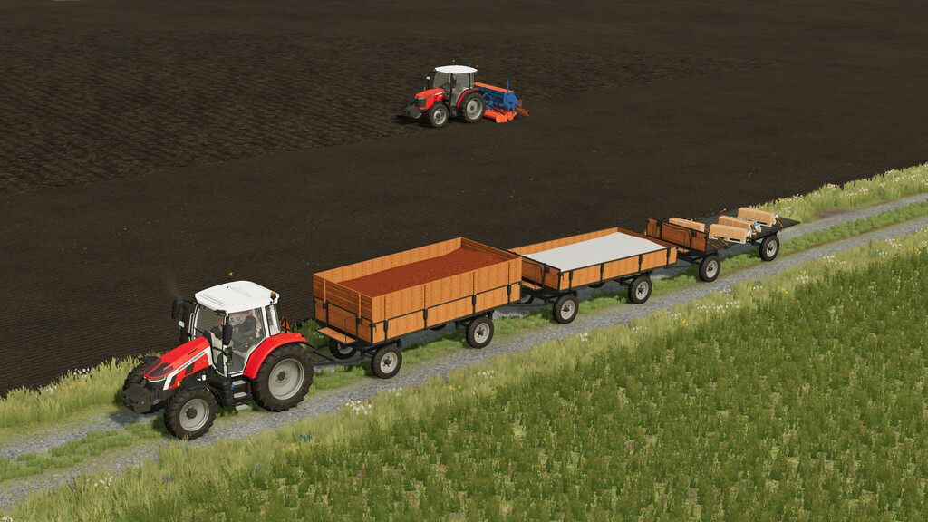 Small Old Trailer