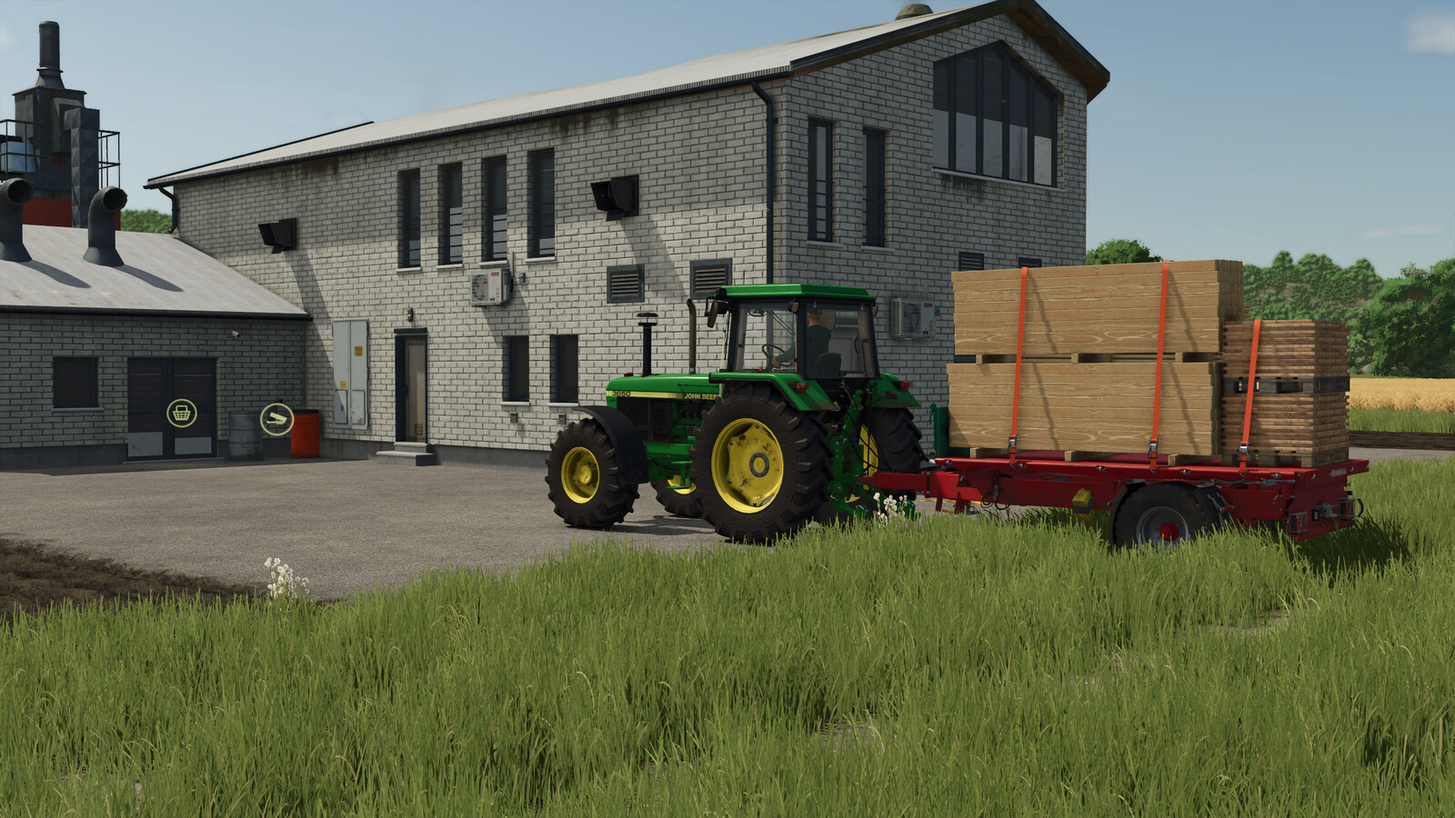 Empty Pallet And Box Production