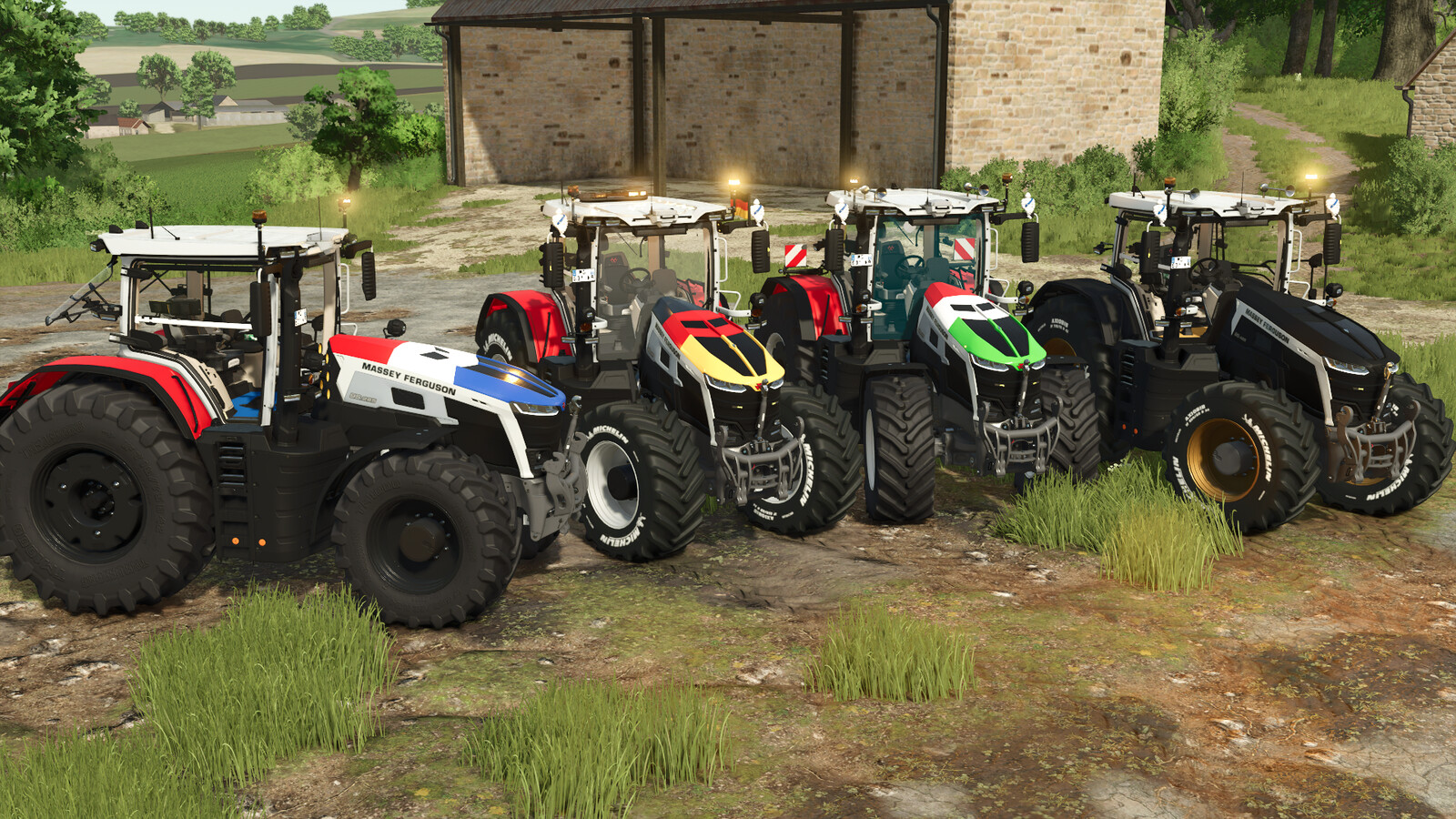 Massey Ferguson 9S Patriotic