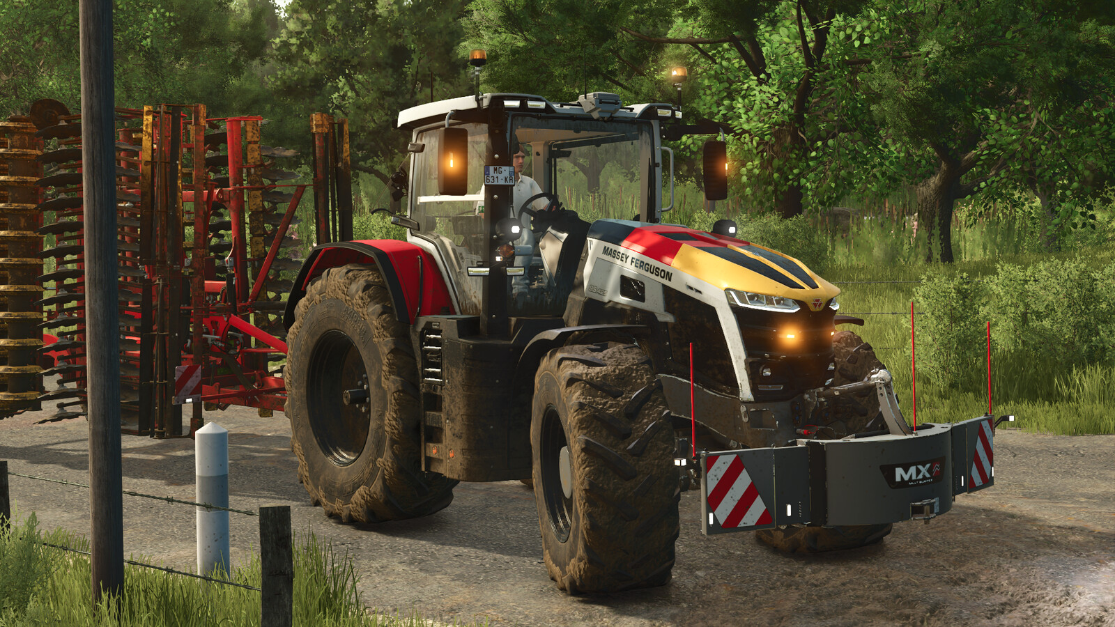 Massey Ferguson 9S Patriotic