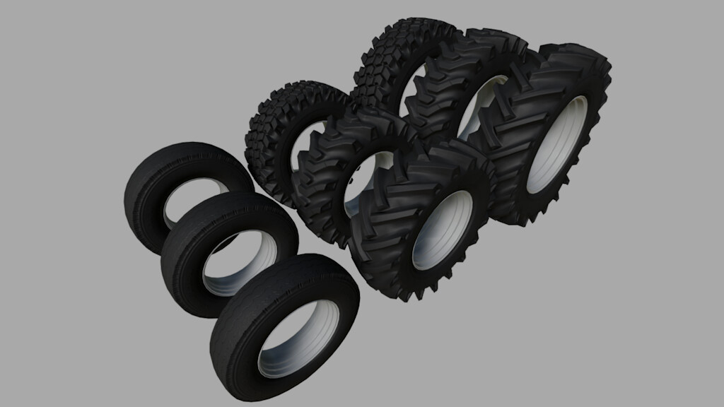 Old Nokian Tyres (Prefab*)