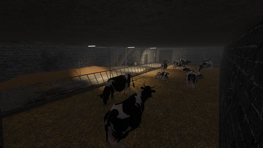 Cowshed With Garage