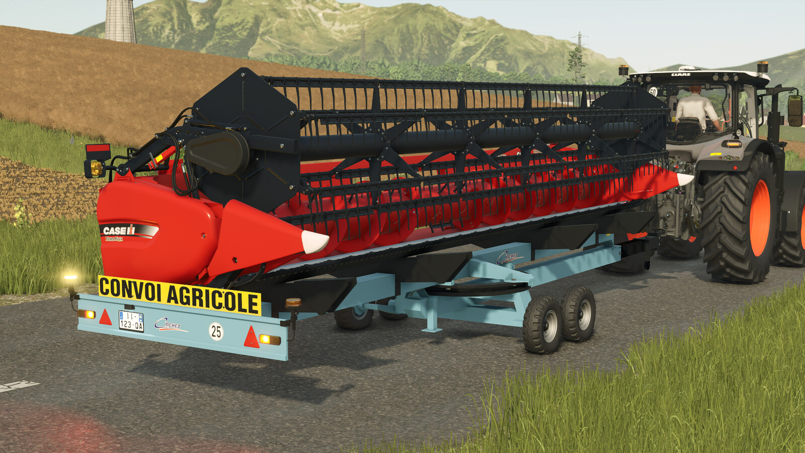 Cochet Turntable Cutter Trailer