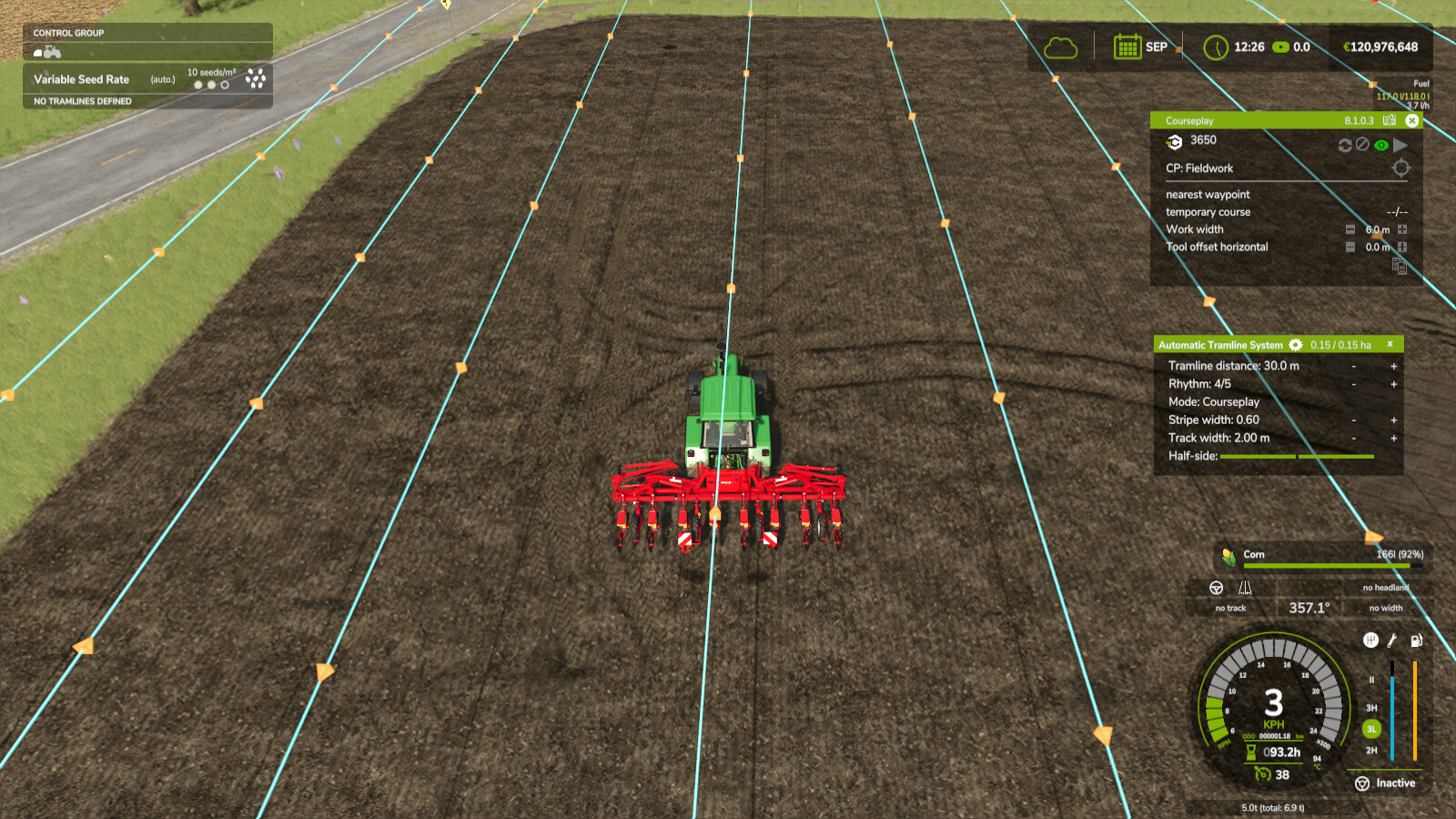 Automatic Tramline System