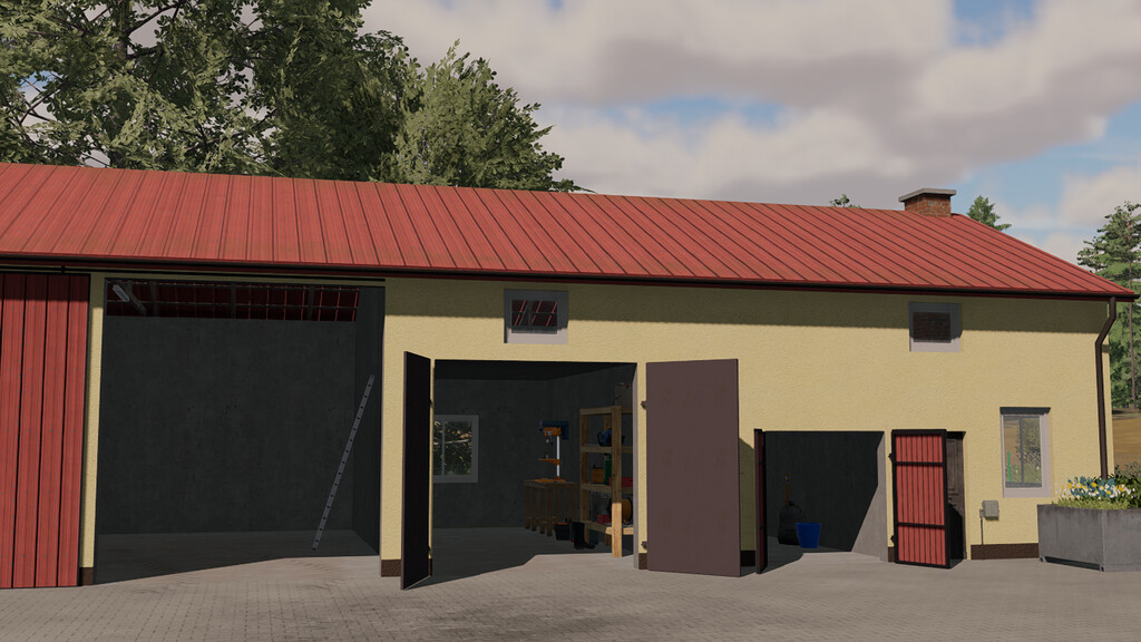 Modern And Old Garage Pack