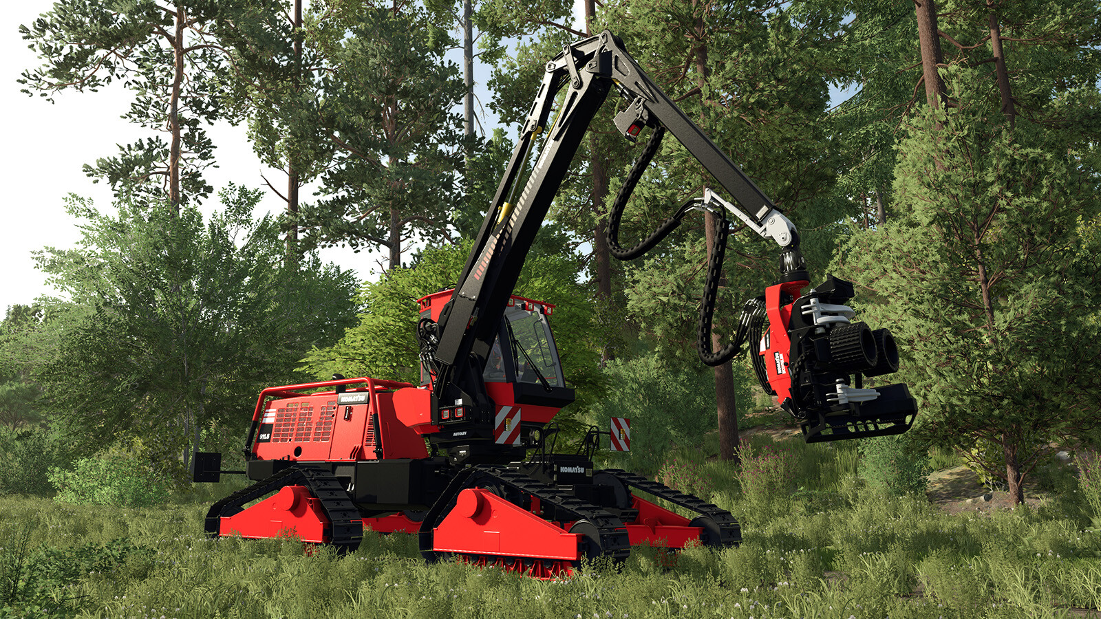 Komatsu Harvester 911