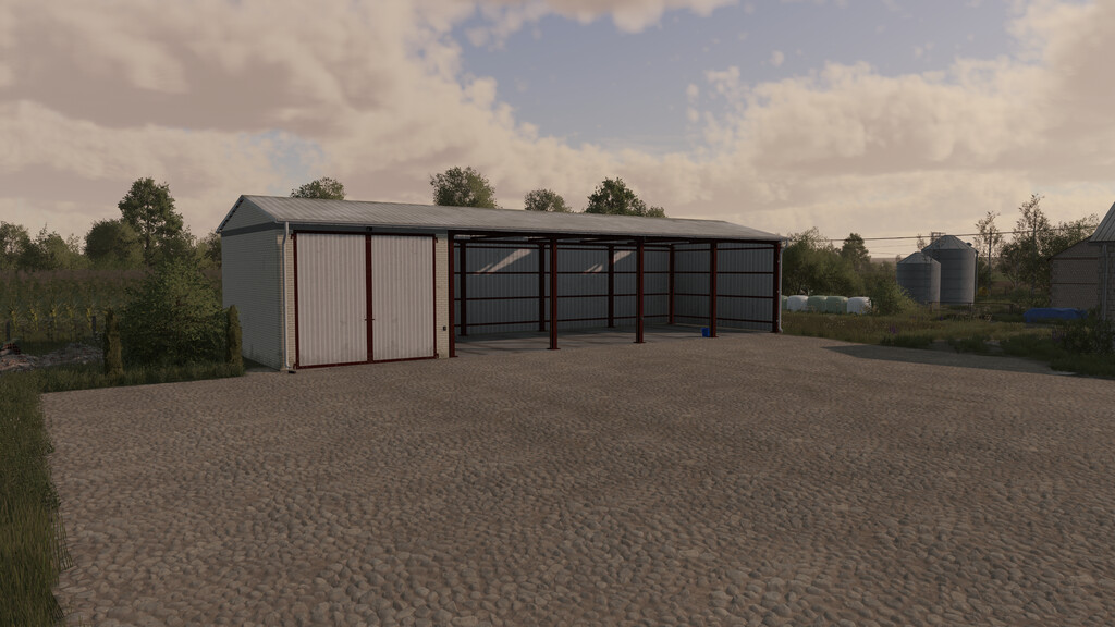Shed With Garage
