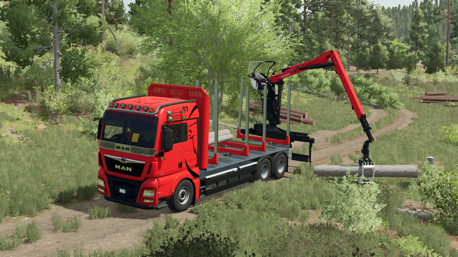 MAN TGX Semi-truck Pack