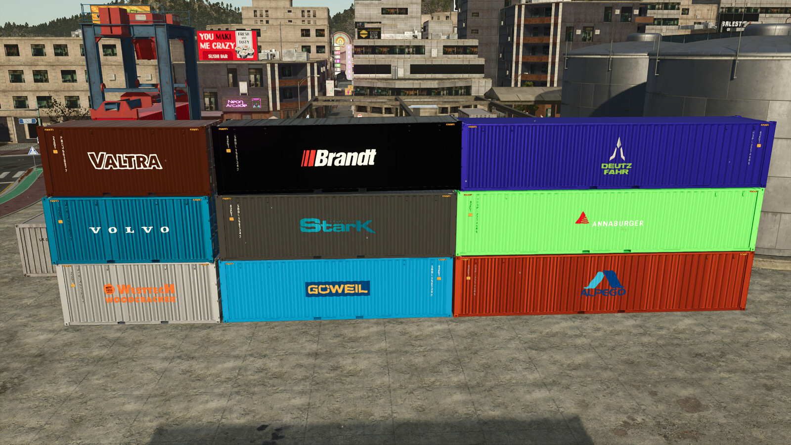 Fliegl Shipping Container Pack