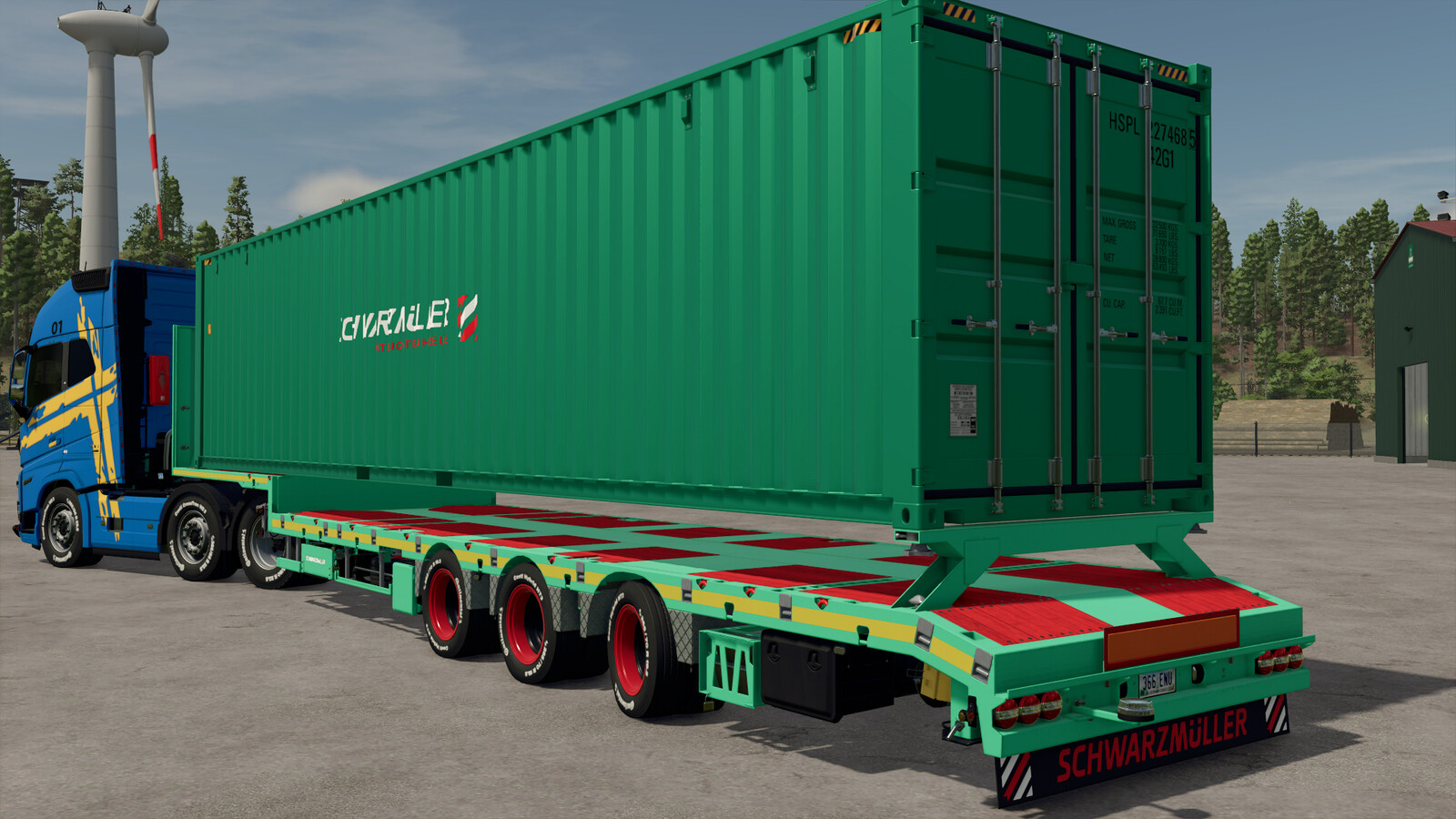 Schwarzmueller Semi Lowloader 3A