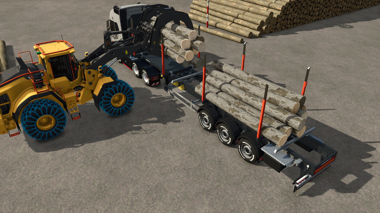 Schwarzmueller Timber Semitrailer WOP