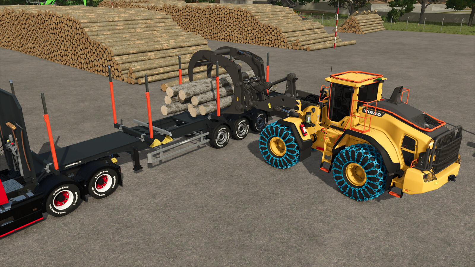 Schwarzmueller Timber Semitrailer WOP
