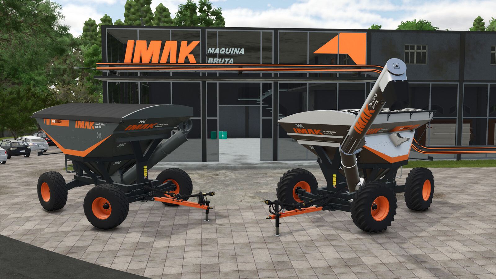 IMAK Grain Trailer CG 28500