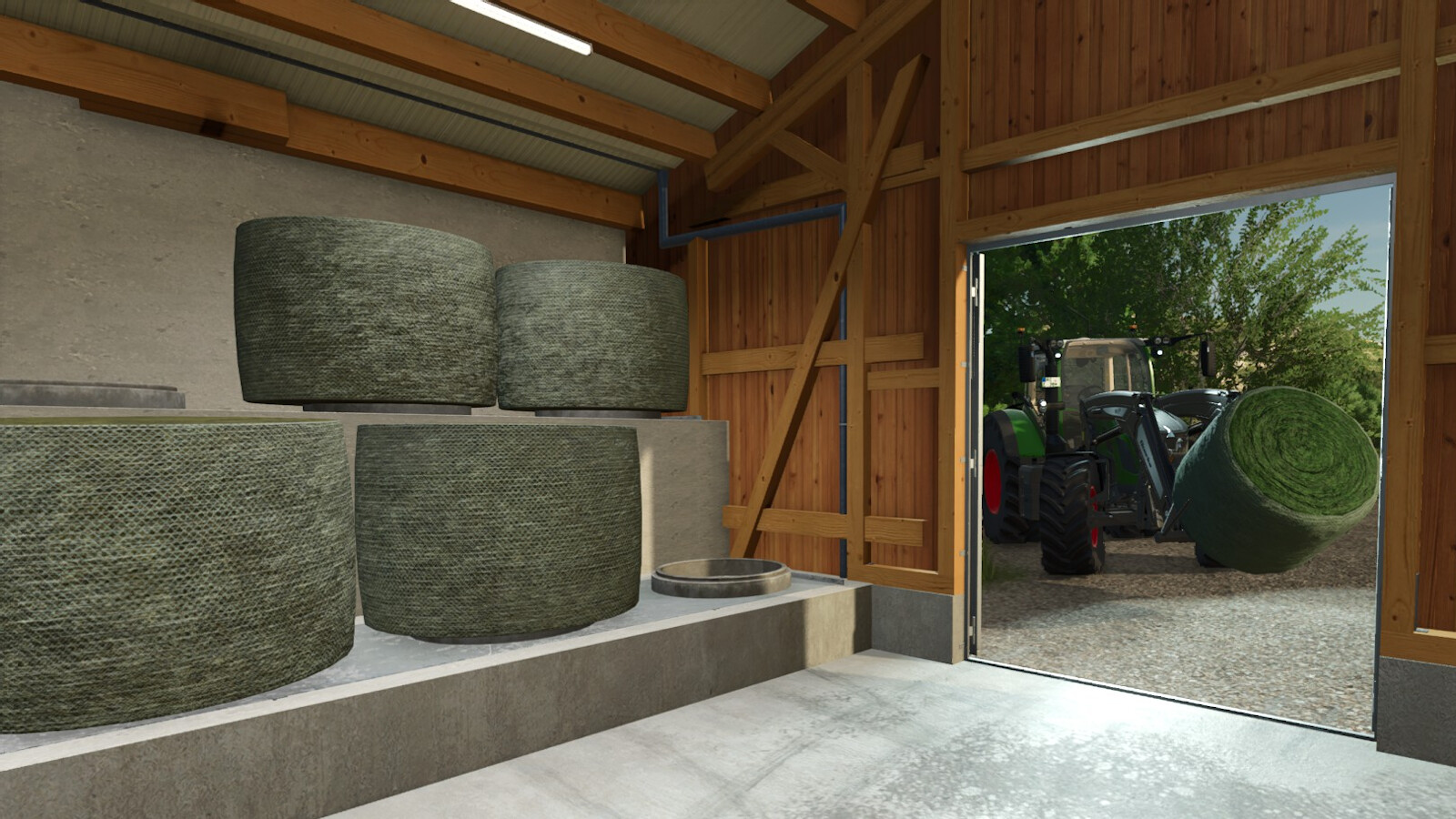 Round Bale Drying