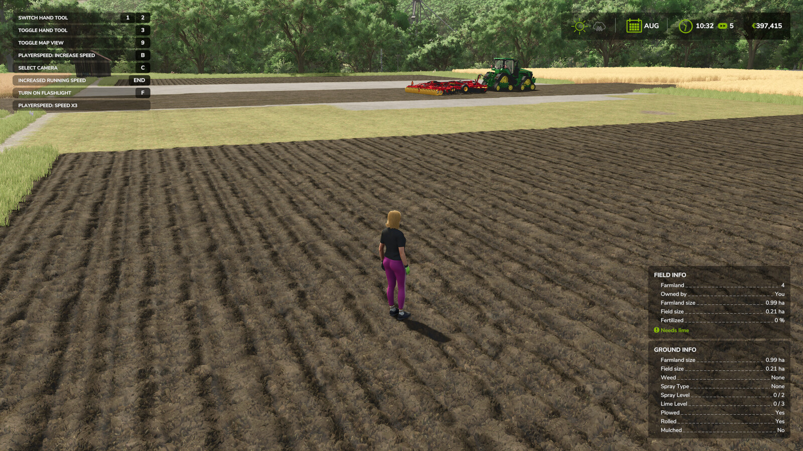 Field Detail Hud Infos