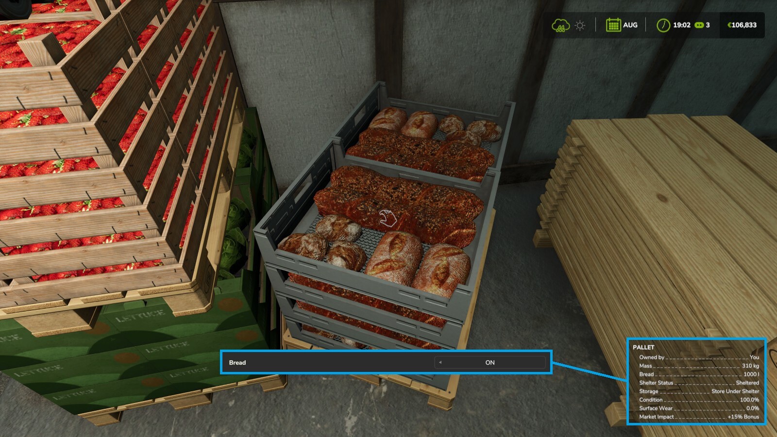 Storage Overhaul: Pallet Degradation System