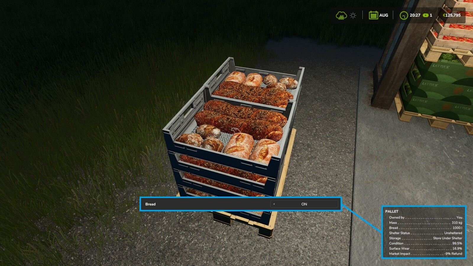 Storage Overhaul: Pallet Degradation System